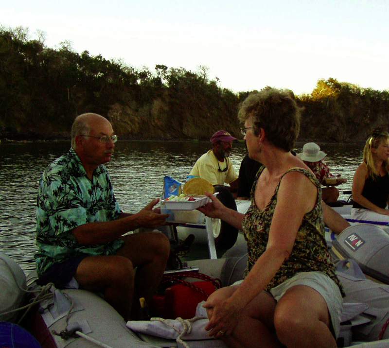 061231 Bill and Mary in Tenacatita
